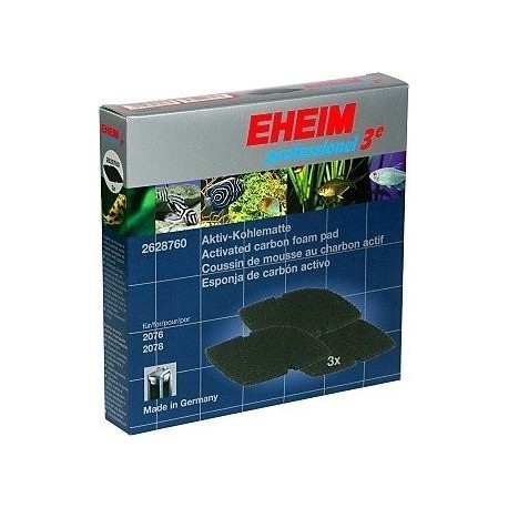 EHEIM esponja de carbón (3 u) para prof.5e 450/700/600T