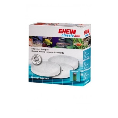 EHEIM almohadilla filtrante blanca (3 u) para classic 350
