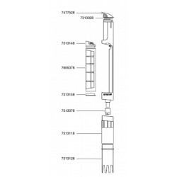 EHEIM tapa superior filtro 3531