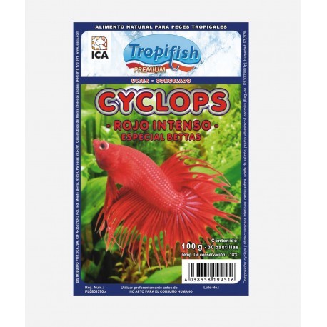 Tropifish Larva roja 100gr